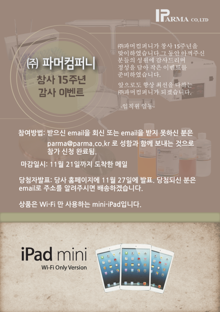 iPad Promotion Flyer (2014)
