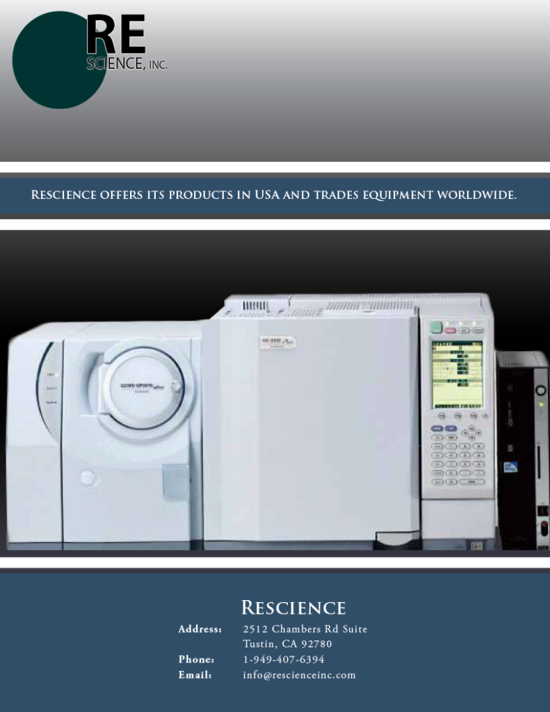Rescience Brochure (2013)